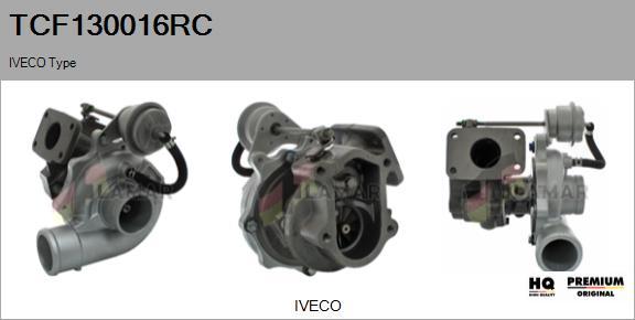 FLAMAR TCF130016RC - Турбина, компрессор unicars.by