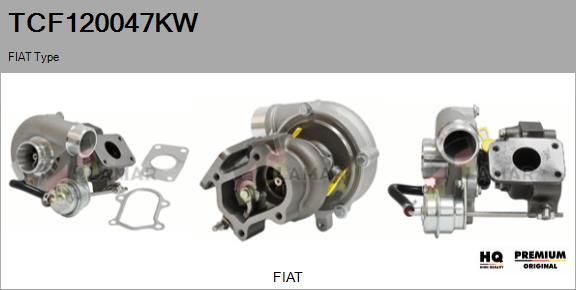 FLAMAR TCF120047KW - Турбина, компрессор unicars.by