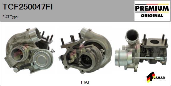 FLAMAR TCF250047FI - Турбина, компрессор unicars.by