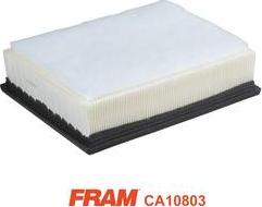 FRAM CA10803 - Воздушный фильтр, двигатель unicars.by