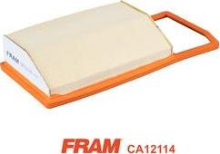 FRAM CA12114 - Воздушный фильтр, двигатель unicars.by