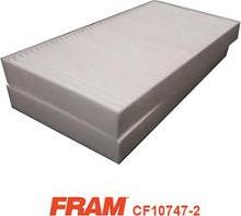 FRAM CF10747-2 - Фильтр воздуха в салоне unicars.by