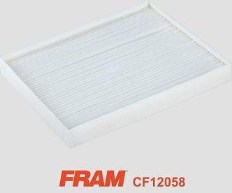 FRAM CF12058 - Фильтр воздуха в салоне unicars.by