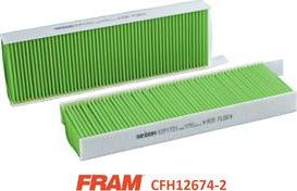 FRAM CFH12684 - Фильтр воздуха в салоне unicars.by