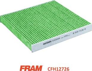 FRAM CFH12705 - Фильтр воздуха в салоне unicars.by