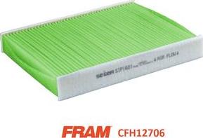 FRAM CFH12708 - Фильтр воздуха в салоне unicars.by