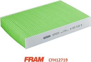 FRAM CFH12716 - Фильтр воздуха в салоне unicars.by