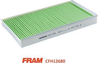 FRAM CFH12722 - Фильтр воздуха в салоне unicars.by