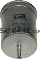 FRAM G5870 - Топливный фильтр unicars.by