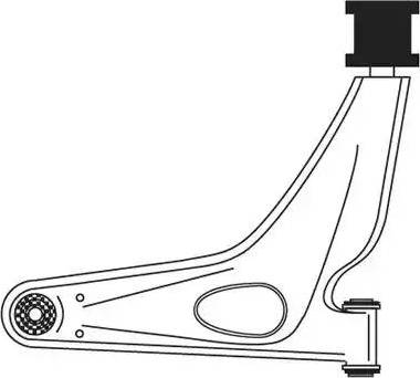 FRAP 1148 - Рычаг подвески колеса unicars.by