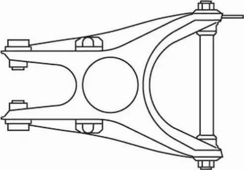 FRAP 3980 - Рычаг подвески колеса unicars.by