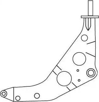 FRAP 2524 - Рычаг подвески колеса unicars.by