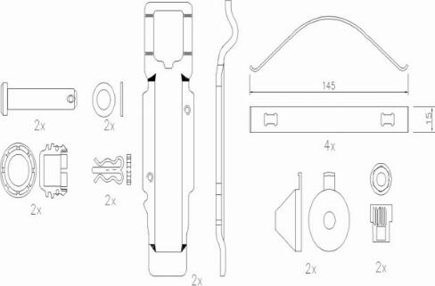 FRAS-LE PD/116-K021 _ HD PRO - Тормозные колодки, дисковые, комплект unicars.by