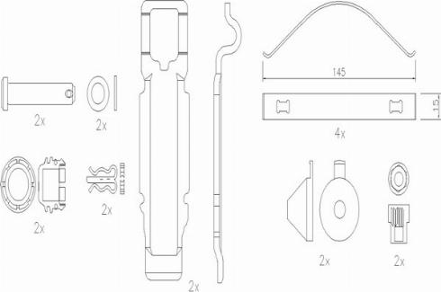 FRAS-LE PD/120-K023 _ CV Advan - Тормозные колодки, дисковые, комплект unicars.by