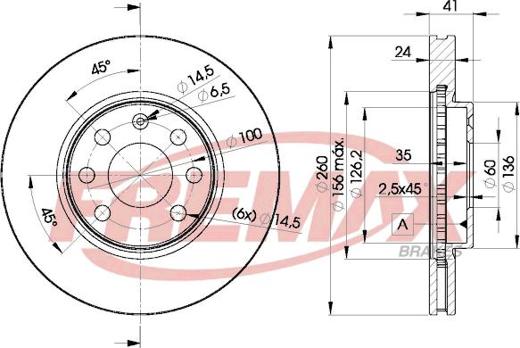 FREMAX BD-9000 - Тормозной диск unicars.by