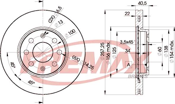 FREMAX BD-0920 - Тормозной диск unicars.by