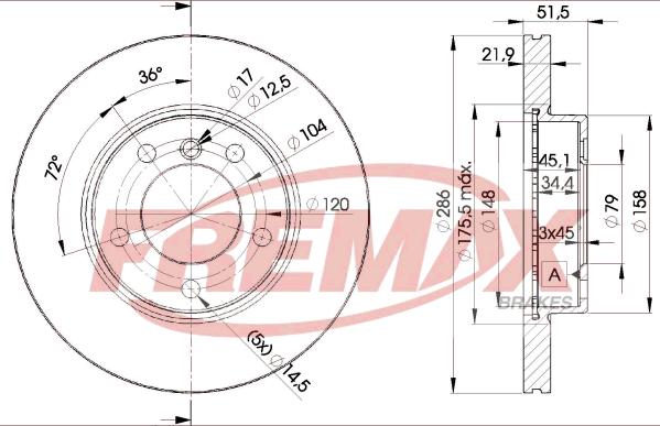 FREMAX BD-0674 - Тормозной диск unicars.by