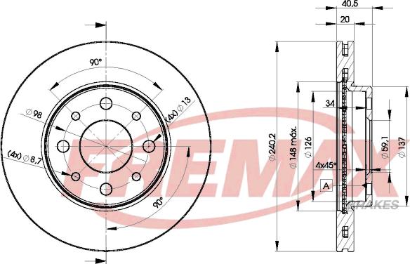 FREMAX BD-8929 - Тормозной диск unicars.by