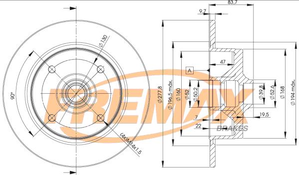 FREMAX BD-3170 - Тормозной диск unicars.by