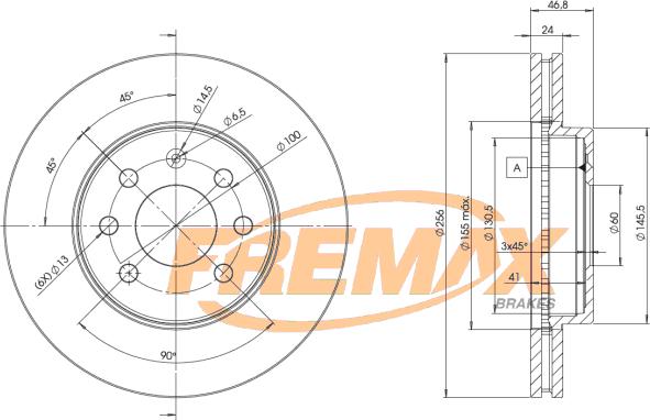 FREMAX BD-2836 - Тормозной диск unicars.by