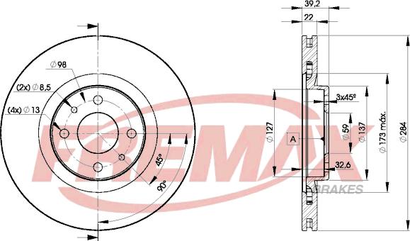 FREMAX BD-7947 - Тормозной диск unicars.by