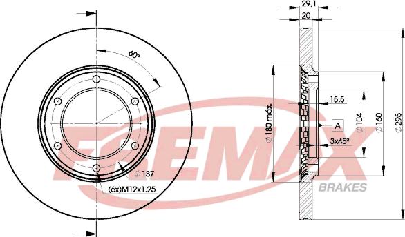 FREMAX BD-7000 - Тормозной диск unicars.by