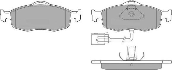 FREMAX FBP-0906-01 - Тормозные колодки, дисковые, комплект unicars.by