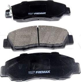 FREMAX FBP-0930 - Тормозные колодки, дисковые, комплект unicars.by