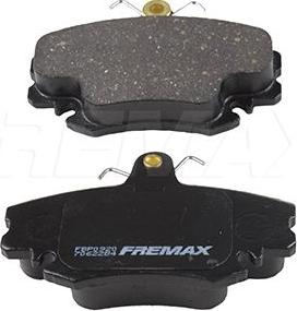 FREMAX FBP-0920 - Тормозные колодки, дисковые, комплект unicars.by