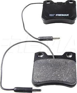 FREMAX FBP-0571 - Тормозные колодки, дисковые, комплект unicars.by