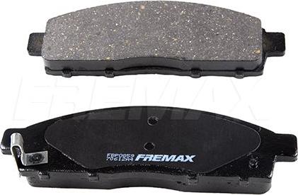 FREMAX FBP-0859 - Тормозные колодки, дисковые, комплект unicars.by