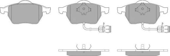 FREMAX FBP-0872 - Тормозные колодки, дисковые, комплект unicars.by