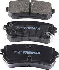 FREMAX FBP-1485 - Тормозные колодки, дисковые, комплект unicars.by