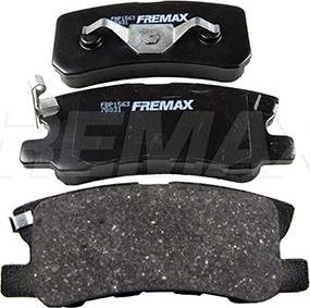 FREMAX FBP-1563 - Тормозные колодки, дисковые, комплект unicars.by