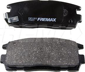 FREMAX FBP-1502 - Тормозные колодки, дисковые, комплект unicars.by