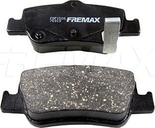 FREMAX FBP-1526 - Тормозные колодки, дисковые, комплект unicars.by