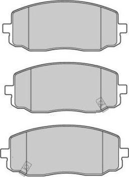 BENDIX 572609X - Тормозные колодки, дисковые, комплект unicars.by