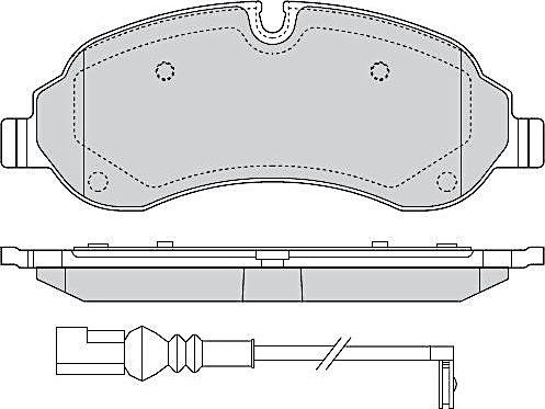 FREMAX FBP-1306 - Тормозные колодки, дисковые, комплект unicars.by