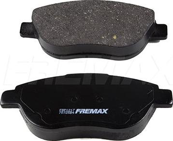 FREMAX FBP-1217 - Тормозные колодки, дисковые, комплект unicars.by