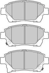 FREMAX FBP-1740 - Тормозные колодки, дисковые, комплект unicars.by