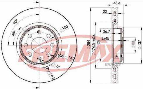 FREMAX FWI-5077 - Сигнализатор, износ тормозных колодок unicars.by