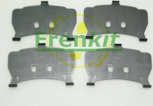 Frenkit 940160 - Противоскрипная пластина, тормозные колодки(задняя пластина) unicars.by