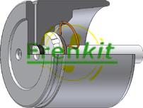 Frenkit K485303 - Поршень, корпус скобы тормоза unicars.by