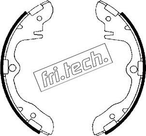 Fri.Tech. 1049.109 - Комплект тормозных колодок, барабанные unicars.by