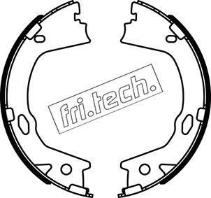 Fri.Tech. 1046.228 - Комплект тормозов, ручник, парковка unicars.by