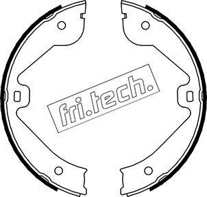 Fri.Tech. 1052.131 - Комплект тормозов, ручник, парковка unicars.by