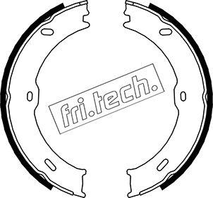 Fri.Tech. 1052.133 - Комплект тормозов, ручник, парковка unicars.by