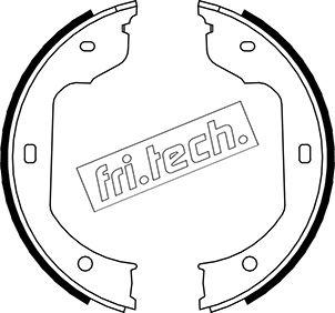 Fri.Tech. 1019.029 - Комплект тормозов, ручник, парковка unicars.by