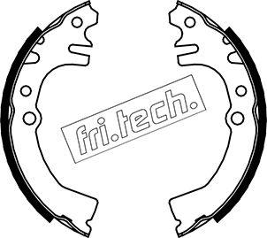 Fri.Tech. 1026.346 - Комплект тормозных колодок, барабанные unicars.by