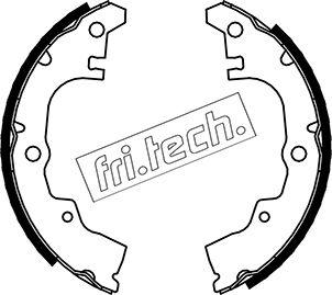 Fri.Tech. 1026.336 - Комплект тормозных колодок, барабанные unicars.by